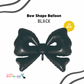 50" JUMBO Open Bow Shape Balloon - BLACK