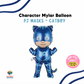 22" PJ Masks Inspired Foil Balloon - Catboy (AIR-FILL ONLY)