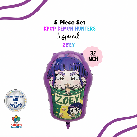 32"  K-Pop Character Inspired Balloon - Zoey