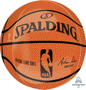 15" ORBZ SPALDING NBA Basketball Round Shape