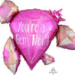 Foil 30 Inch "You're a Gem, Mom!" Balloon