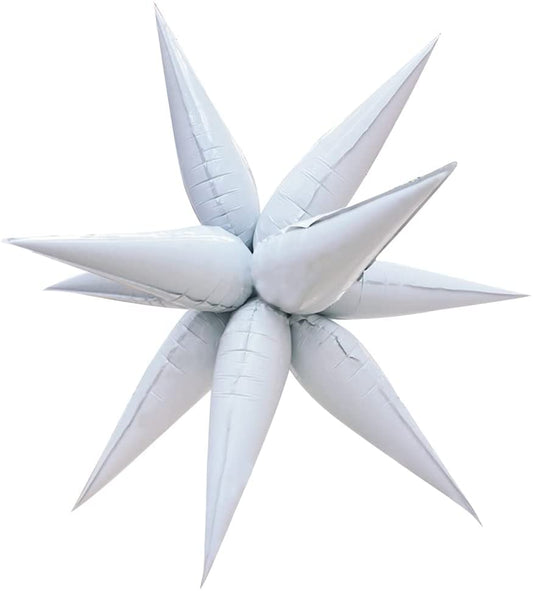 40" Jumbo Star-Burst - WHITE (AIR-FILL ONLY)