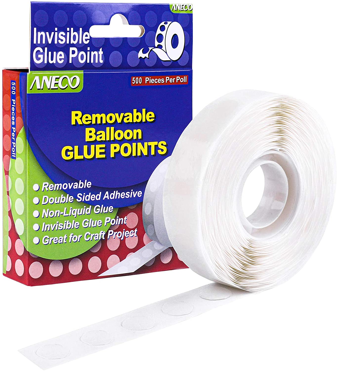 Balloon Glue Dash Sheets, 160 CT