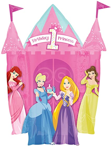26" Disney Princess Birthday 1 Castle Balloon