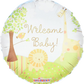 18" Welcome Baby! Circle Shape Foil