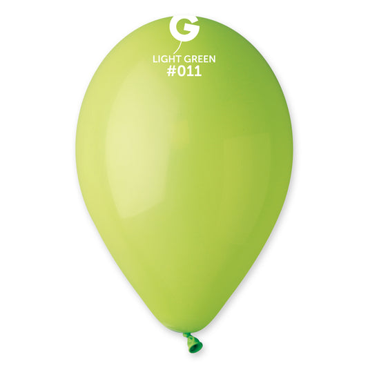 G110: #011 Light Green Standard Color 12 in