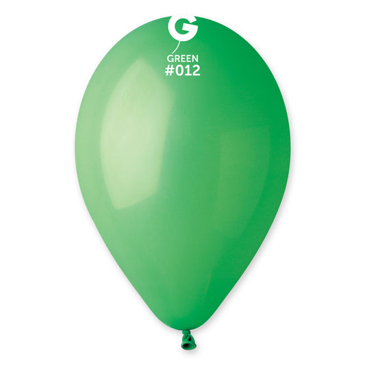 G110: #012 Green Standard Color 12 in