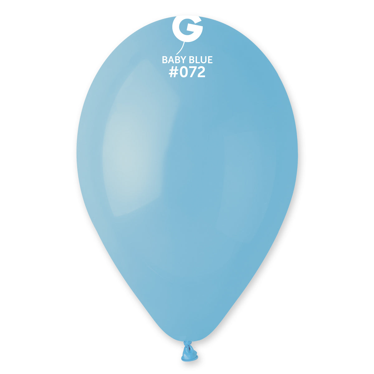 G110: #072 Baby Blue Standard Color 12 in