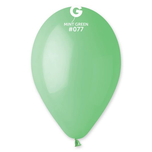 G110: #077 Mint Green Standard Color 12 in