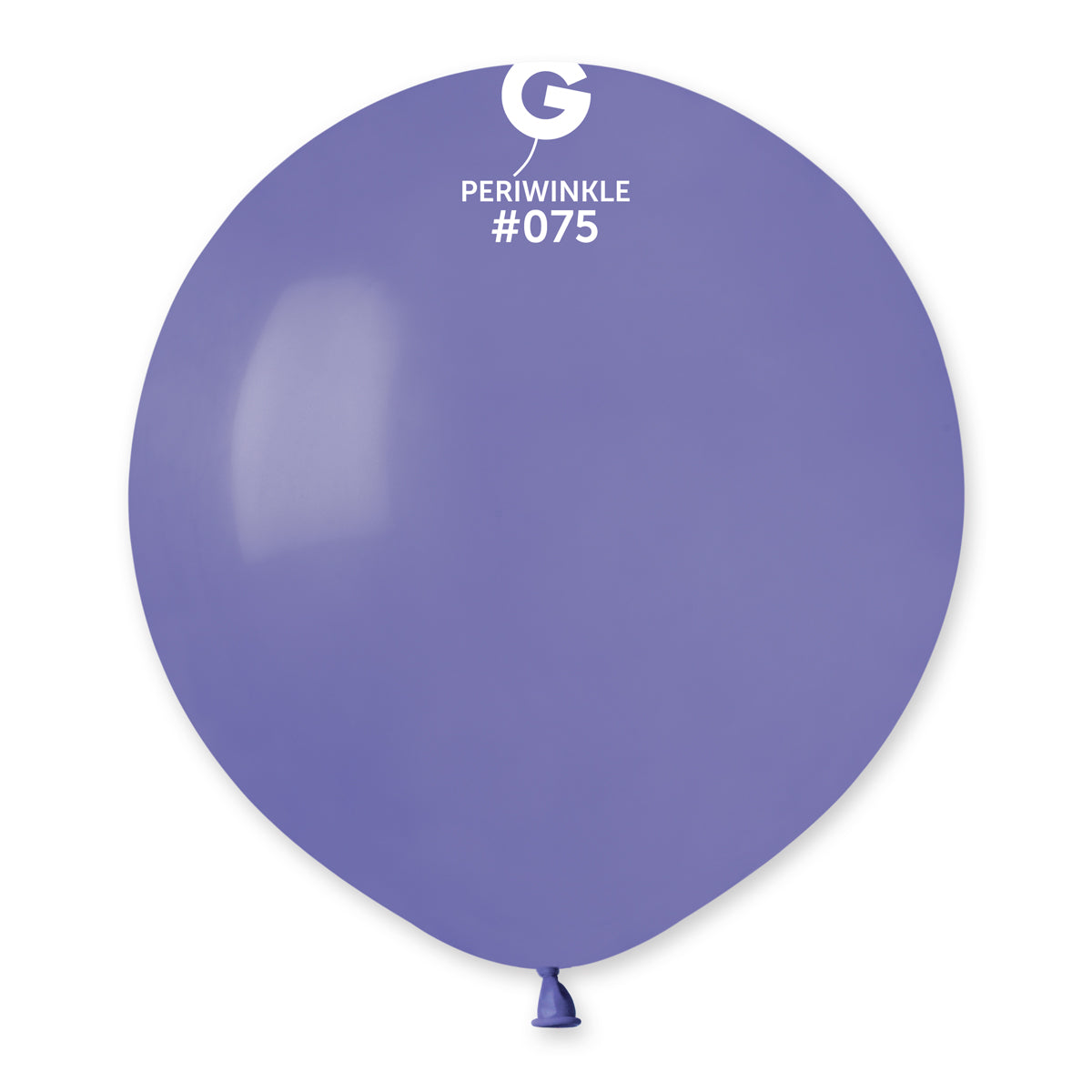 G150: #075 Periwinkle Standard Color 19 in