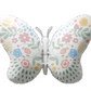 34″ White Pastel Lovely Butterfly