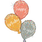 40" Holographic Happy Birthday To You Foil Balloon