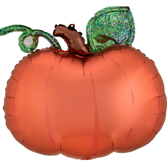 Pumpkin Shape Foil Balloon Supershape 25"