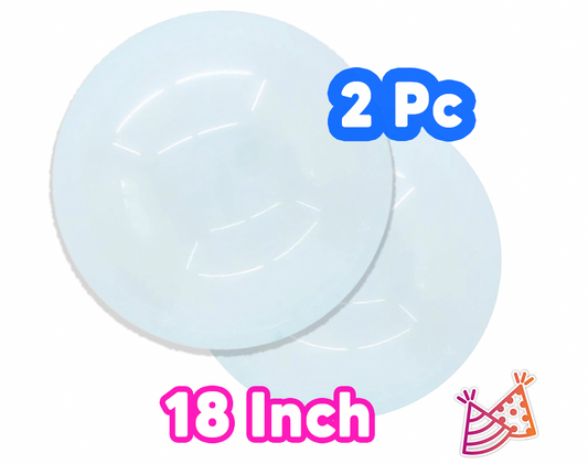 18" Transparent Sealable Clear TPU Bubble Balloon 2PC