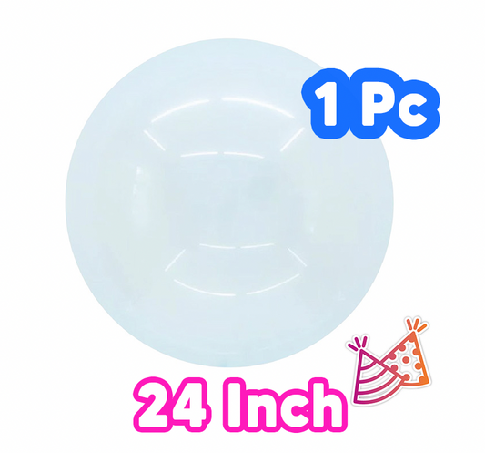 24 " Transparent Sealable Clear TPU Bubble Balloon 1PC