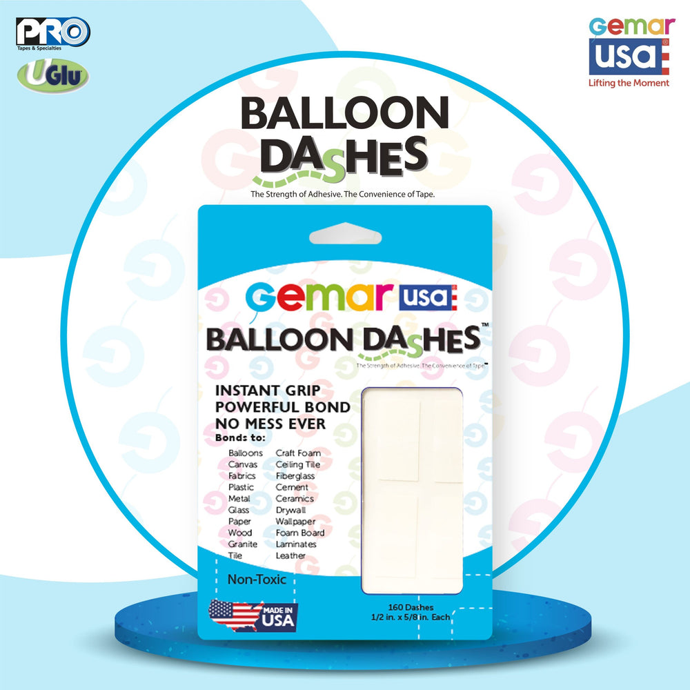 Balloon Glue Dash Sheets, 160 CT