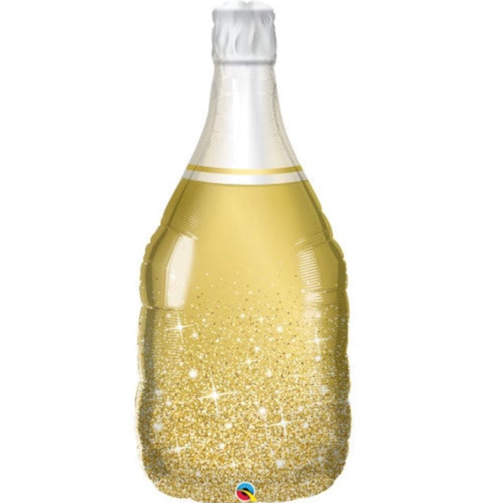 39” Bubbling Gold Bottle