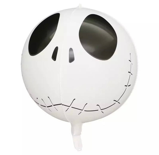 Skeleton Head 18” ORB Balloon